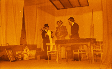 Spektaklu &bdquo;Bliźniak&rdquo; w Wojew&oacute;dzkim Domu Kultury w Kielcach. 1984.