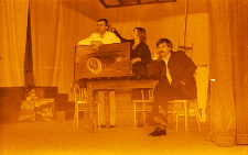 Spektaklu &bdquo;Bliźniak&rdquo; w Wojew&oacute;dzkim Domu Kultury w Kielcach. 1984.