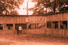 Dymarki Świętokrzyskie 1985. Kiermasz sztuki ludowej.