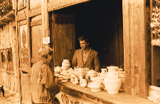 Dymarki Świętokrzyskie 1985. Kiermasz sztuki ludowej.