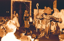 Zabawa choinkowa dla dzieci w Wojewódzkim Domu Kultury 1986