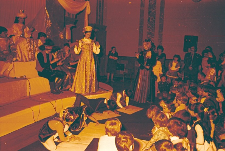 Zabawa choinkowa dla dzieci w Wojewódzkim Domu Kultury 1985