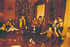 Zabawa choinkowa dla dzieci w Wojewódzkim Domu Kultury 1985