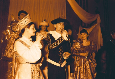 Zabawa choinkowa dla dzieci w Wojewódzkim Domu Kultury 1985