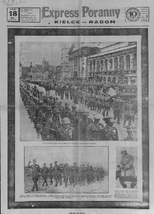 Express Poranny Kielce - Radom, 1935, nr 41
