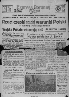 Express Poranny 1938, nr 272