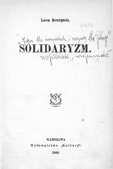 Solidaryzm