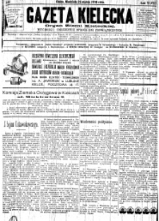 Gazeta Kielecka, 1919, R.50, nr 171