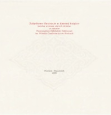 Zabytkowe ilustracje w dawnej książce. Katalog wystawy starych druków ze zbiorów Wojewódzkiej Biblioteki Publicznej im. Witolda Gombrowicza w Kielcach