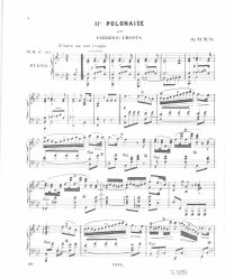 IIe Polonaise : op. 7, nr 11 [sic]