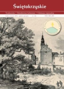 Świętokrzyskie - Środowisko, Dziedzictwo Kulturowe, Edukacja Regionalna, nr 2(6)