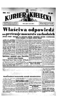 Kurier Kielecki, 1940, nr 141