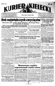 Kurier Kielecki 1942, nr 244
